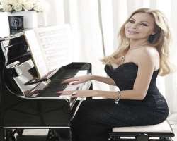 In addition to her talent, she can also play the piano and keeps one as personal in her house.